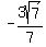 -3sqrt%287%29%2F7