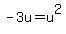 -3u+=+u%5E2