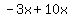 -3x%2B10x