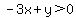 -3x%2By%3E0