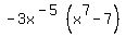 -3x%5E%28-5%29%28x%5E7-7%29