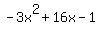 -3x%5E2%2B16x-1