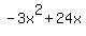 -3x%5E2%2B24x+
