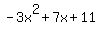 -3x%5E2%2B7x%2B11