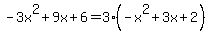 -3x%5E2%2B9x%2B6+=+3%28-x%5E2%2B3x%2B2%29