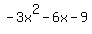 -3x%5E2+-+6x+-+9