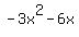 -3x%5E2-6x