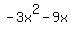 -3x%5E2-9x