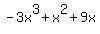 -3x%5E3%2Bx%5E2%2B9x