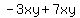 -3xy%2B7xy
