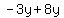 -3y%2B8y