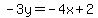 -3y=-4x%2B2