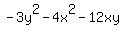 -3y%5E2-4x%5E2-12xy