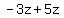 -3z%2B5z