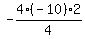 -4%28-10%29%2A2%2F4