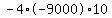 -4%2A-9000%2A10
