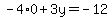 -4%2A0%2B3y=-12