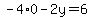 -4%2A0-2y=6