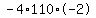 -4%2A110%2A-2