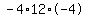 -4%2A12%2A-4