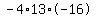 -4%2A13%2A-16
