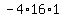 -4%2A16%2A1