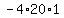 -4%2A20%2A1