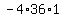 -4%2A36%2A1