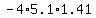 -4%2A5.1%2A1.41
