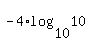 -4%2Alog%2810%2C+10%29+