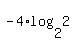 -4%2Alog%282%2C2%29