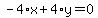 -4%2Ax%2B4%2Ay=0