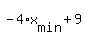 -4%2Ax%5Bmin%5D+%2B+9