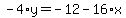 -4%2Ay=-12-16%2Ax