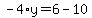 -4%2Ay=6-10