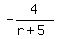 -4%2F%28r%2B5%29