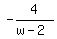 -4%2F%28w-2%29