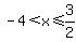 -4%3Cx%3C=3%2F2