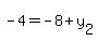 -4=-8%2By%5B2%5D