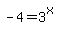 -4=3%5Ex