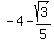 -4-sqrt%283%29%2F5