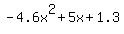 -4.6x%5E2%2B5x%2B1.3
