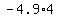 -4.9%2A4