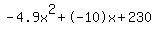 -4.9x%5E2%2B-10x%2B230