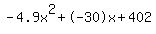 -4.9x%5E2%2B-30x%2B402