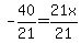 -40%2F21=21x%2F21