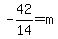 -42%2F14=m