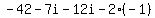 -42-7i-12i-2%28-1%29