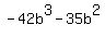 -42b%5E3+-35b%5E2