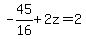 -45%2F16%2B2z=2
